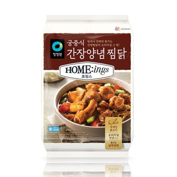 韓國食品-[CJO] Home:ings 安東式燉雞 670g