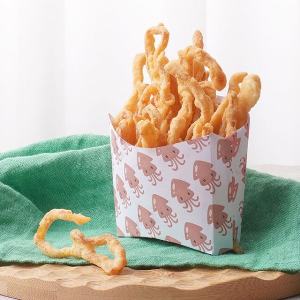 韓國食品-[Makko] Cream Soup Fried Squid 70g