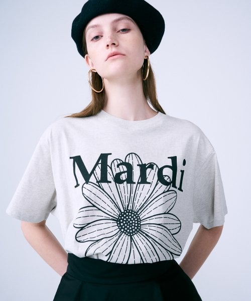 Mardi Mercredi] FLOWERMARDI T恤- 香港新世界韓國食品- E SHOP