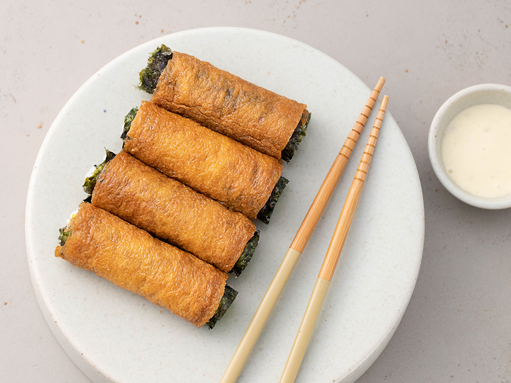 韓國食品-[Pulmuone] Fried Tofu for Sushi Roll 280g