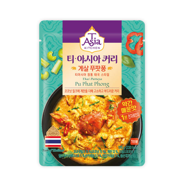 韓國食品-[Sempio] T.Asia Kitchen Pu Phat Phong Curry 170g