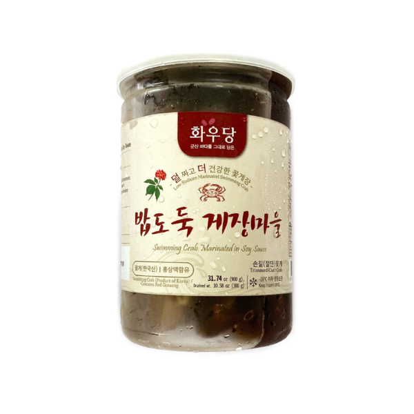 韓國食品-[Hwawoodang] Crab Marinated in Soy Sauce 900g