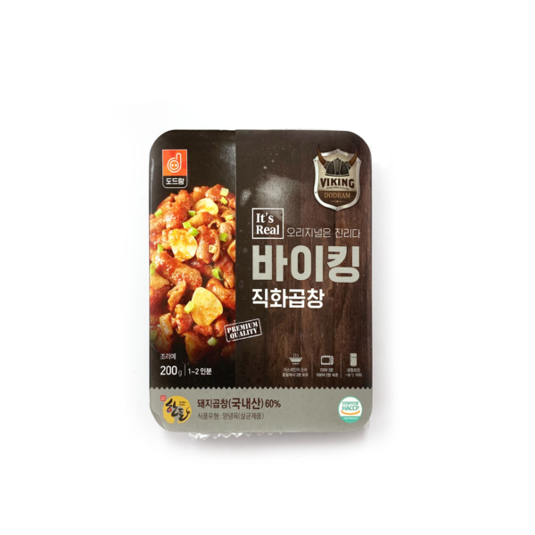 韓國食品-[Dodram] 炭烤辣豬腸