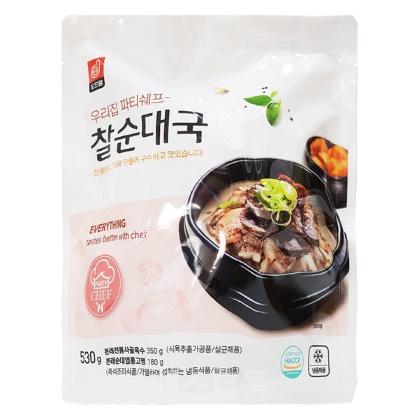 韓國食品-[도드람] 찰순대국 530g