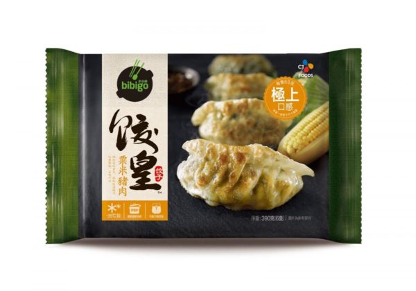韓國食品-[CJ] 비비고 만두 황제 (옥수수,돼지고기속) 390g