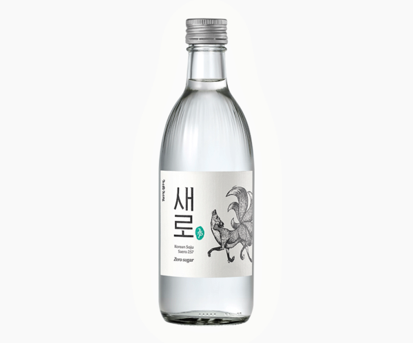 韓國食品-[樂天酒類] Saero257 無糖 燒酒 360ml