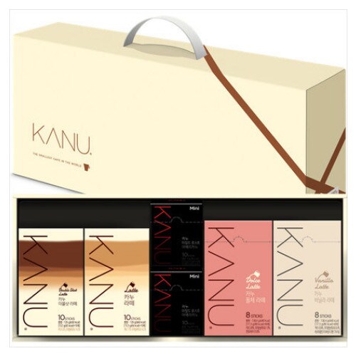 韓國食品-Kanu Coffee Set (Black + Latte)