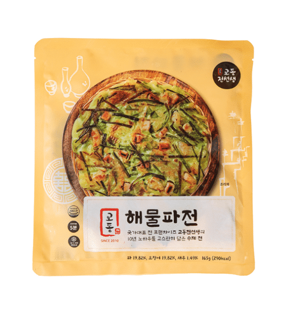 韓國食品-[교동전선생] 해물파전 165g