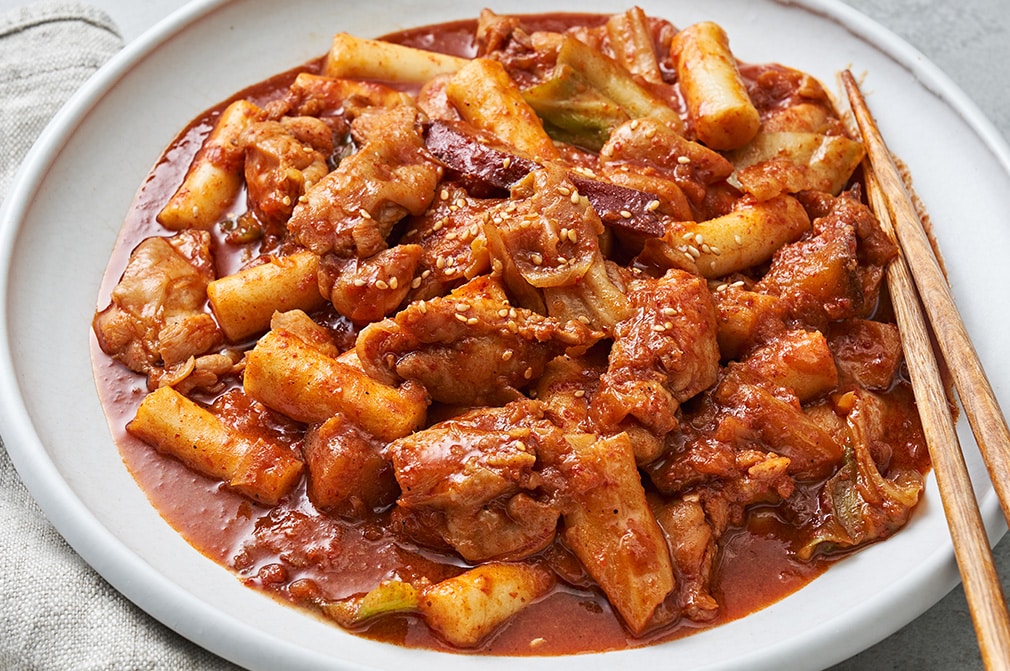 韓國食品-[All my recipe] Chuncheon Spicy Chicken Tteokbokki 950g