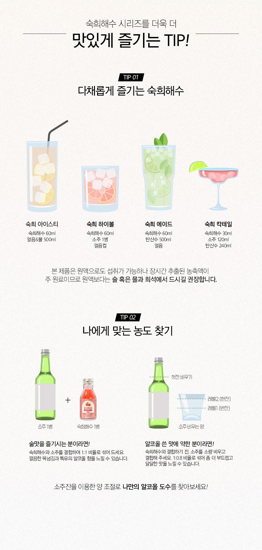 韓國食品-[淑熙解酒] 解酒飲料 (青檸&檸檬) 60ml