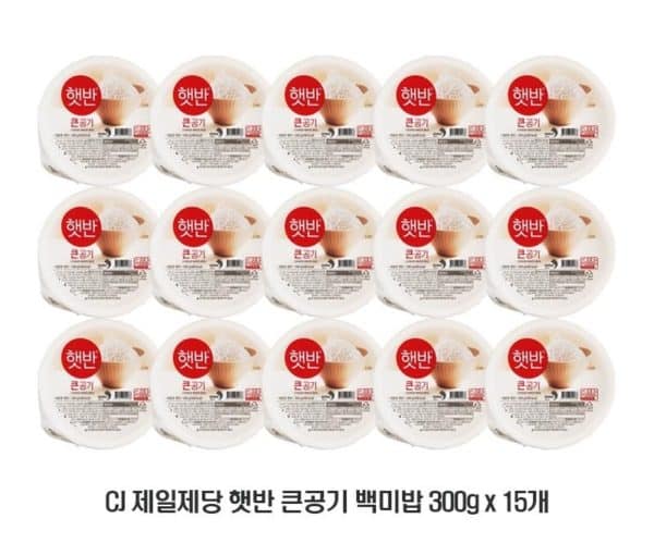 韓國食品-[CJ] 큰햇반 300g x 15개