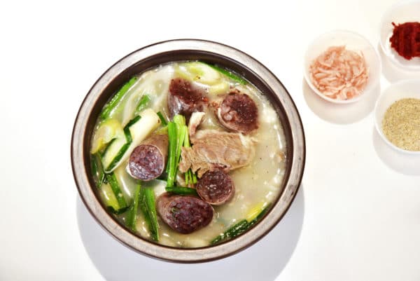 韓國食品-[新世界韓食品] 韓式血腸湯飯 450g (急凍)