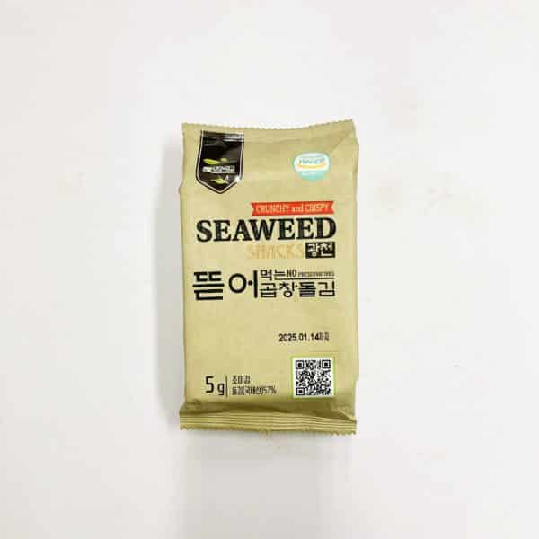 韓國食品-[Crunchy and Crispy] Gwangcheon Seasoned Laver 5g