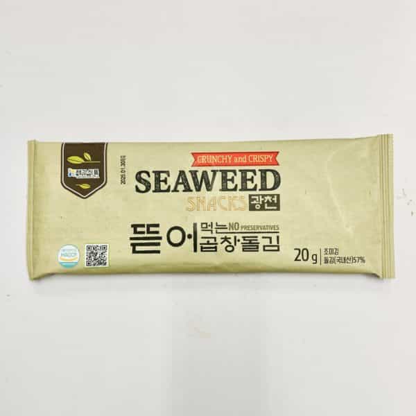 韓國食品-[Crunchy and Crispy] Gwangcheon Seasoned Laver 20g