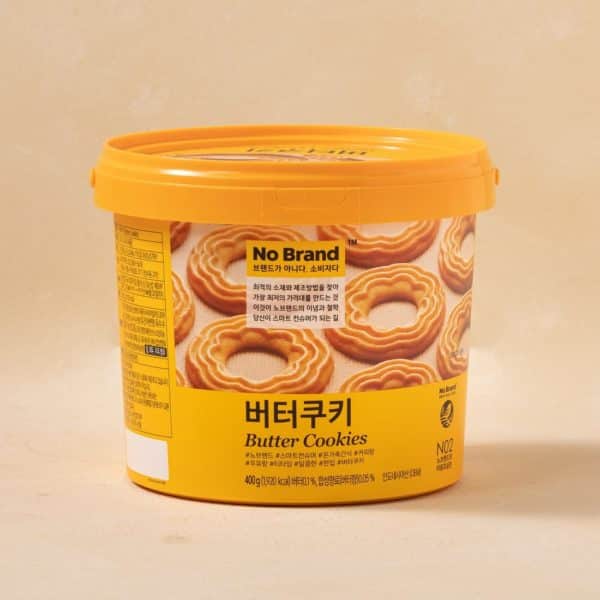 韓國食品-[No Brand] Soft Butter Cookies 400g