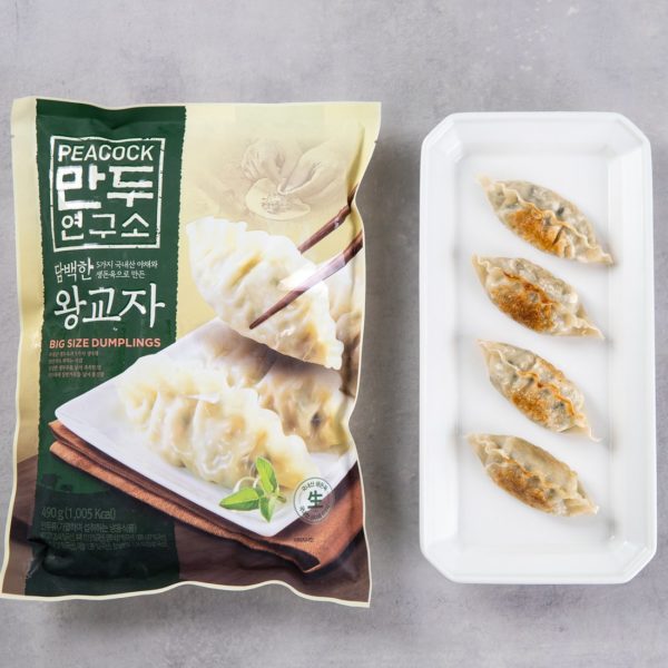 韓國食品-[피코크] 담백한 왕교자 490g*2