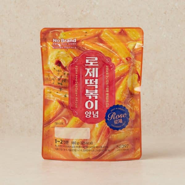 韓國食品-[노브랜드] 로제떡볶이 양념 180g