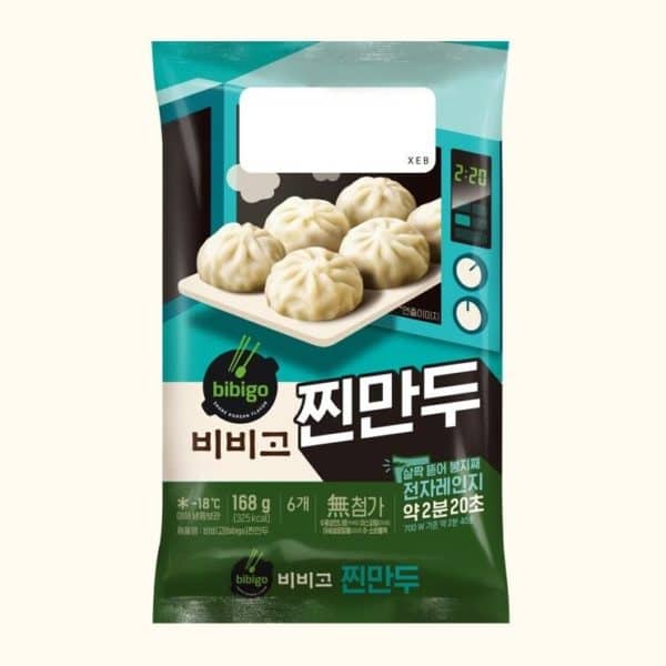 韓國食品-[CJ] Bibigo 豬肉蒸餃 168g