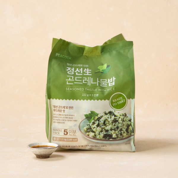 韓國食品-[피코크 Peacock] 정선 생 곤드레나물밥 210g*5 1110g