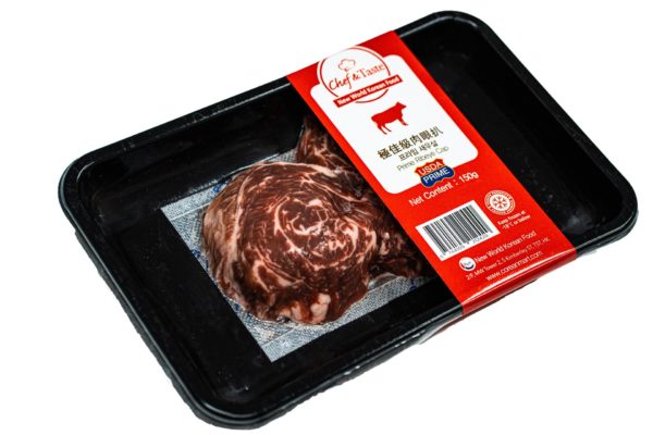 韓國食品-[C&T] Prime Shrimp Beef Steak (Ribeye Cap) 150g