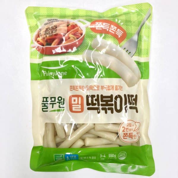 韓國食品-[Pulmuone] Wheat Rice Cake 550g