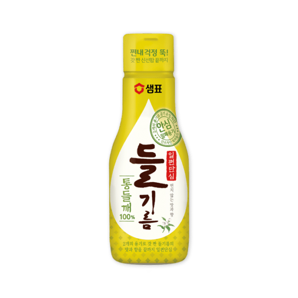 韓國食品-[샘표] 일편단심 통들깨 들기름 200ml