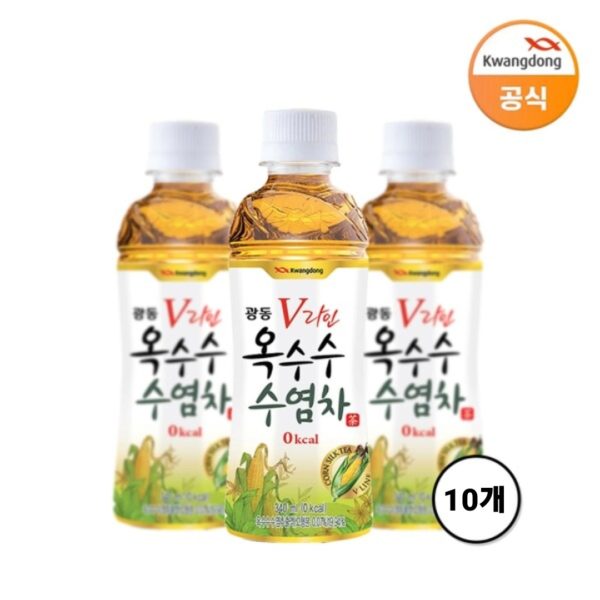 韓國食品-[광동] 옥수수수염차 340ml 10개