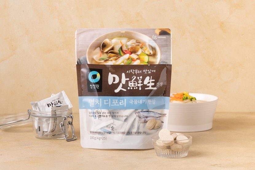 韓國食品-[清淨園] 鯷魚湯底粉粒 100g(4gx25) (獨立包裝)