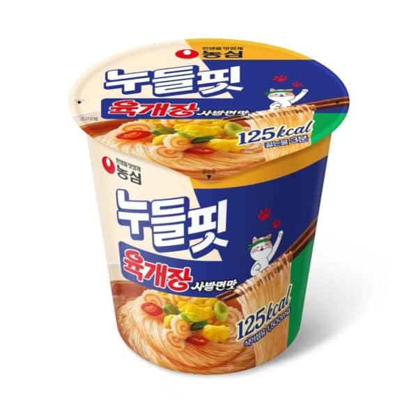 韓國食品-[農心] Noodlefit (辣牛肉湯碗麵) 35.5g