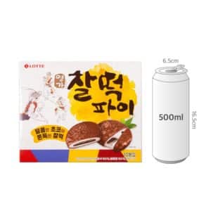 韓國食品-[롯데] 찰떡파이 350g(10p)