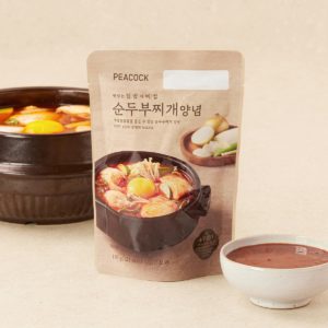 韓國食品-[피코크] 순두부찌개양념 130g