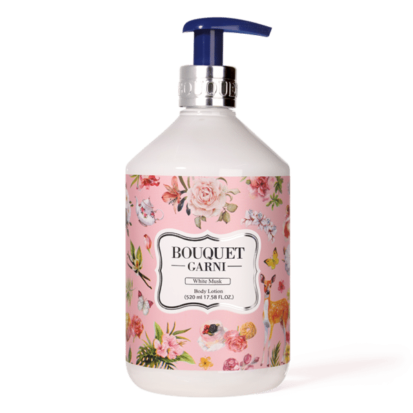 韓國食品-[Bouquet Garni] Body Lotion (White Musk) 520ml