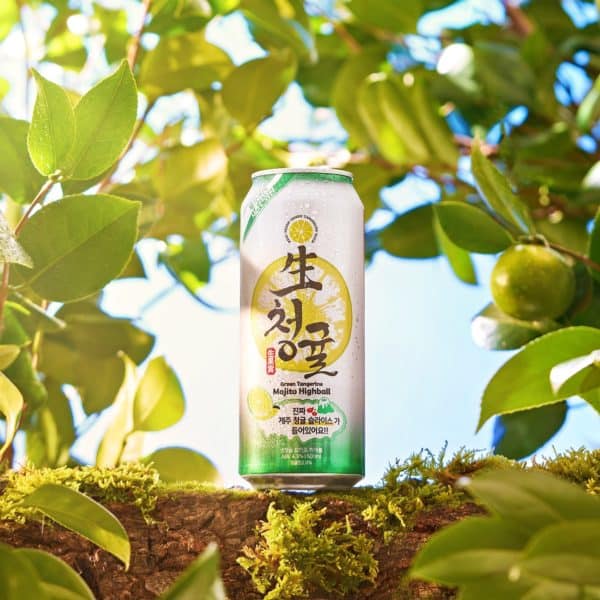 韓國食品-💥Limited Time Sale💥[CU Brewguru] Real Fresh Green Tangerine Mojito Cocktail (4.5% Alcohol) 500ml