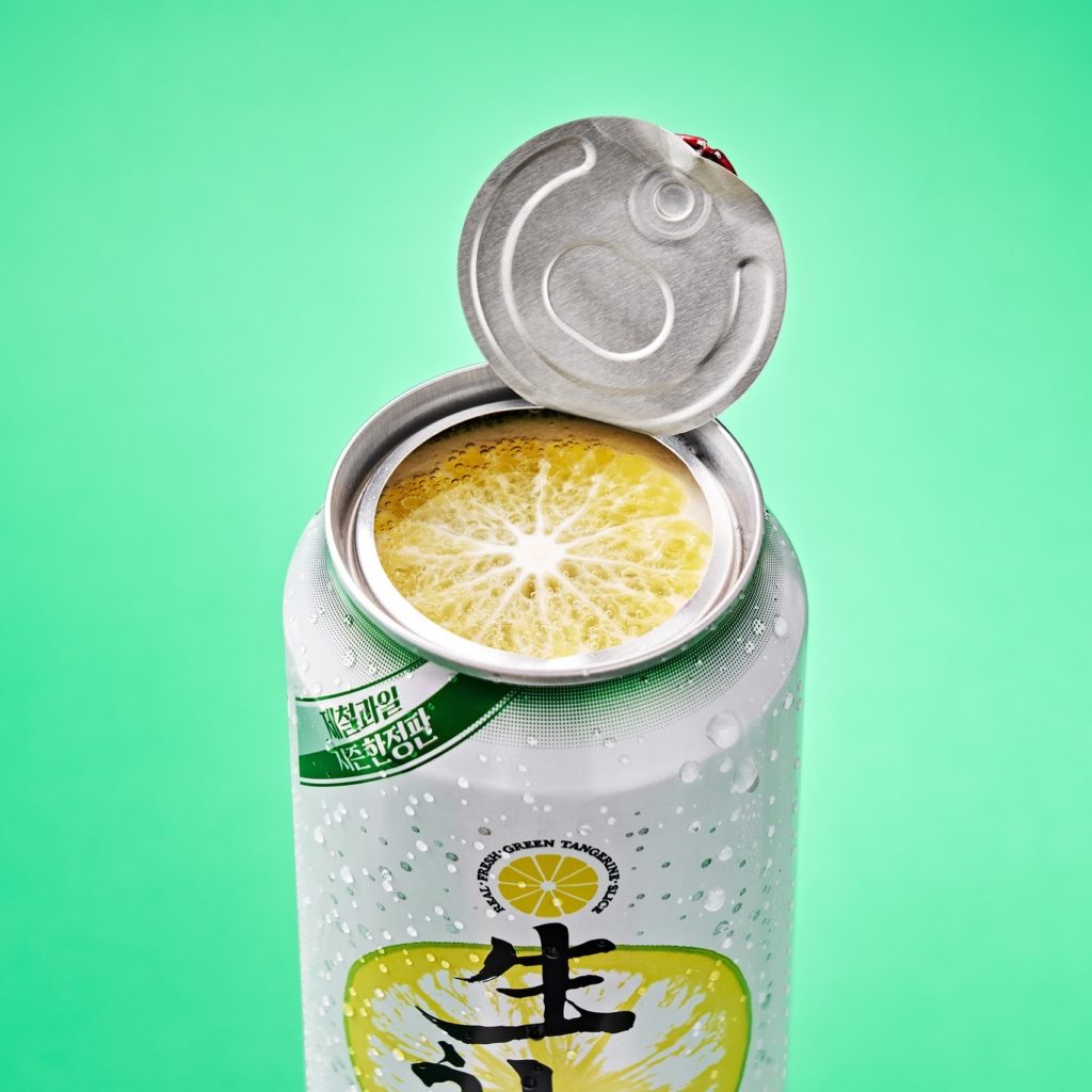 韓國食品-💥Limited Time Sale💥[CU Brewguru] Real Fresh Green Tangerine Mojito Cocktail (4.5% Alcohol) 500ml