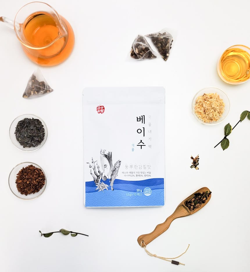 韓國食品-[강산농원] 베이수 해물 20g