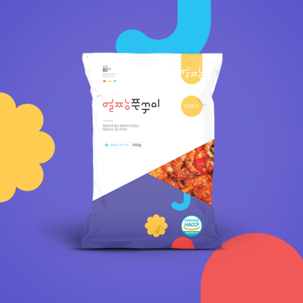 韓國食品-[동우] 얼짱쭈꾸미 덜매운맛 650g