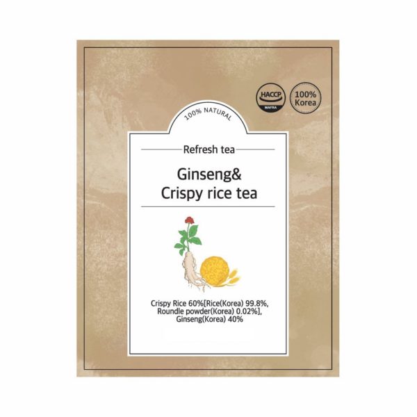 韓國食品-[Morning Tea] 人蔘鍋巴粥茶 20g