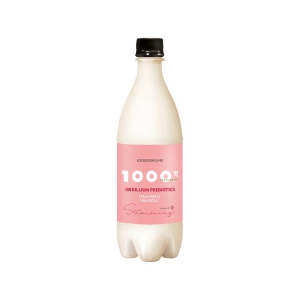 韓國食品-[Kooksoondang] Strawberry Makgeolli 750ml