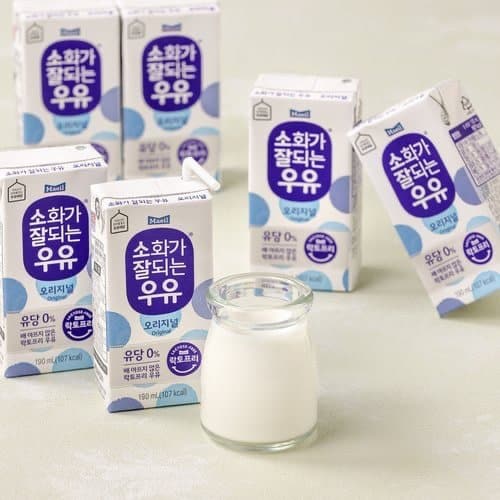 韓國食品-[Maeil Dairies] Lactose Free Milk 190mL -6pack