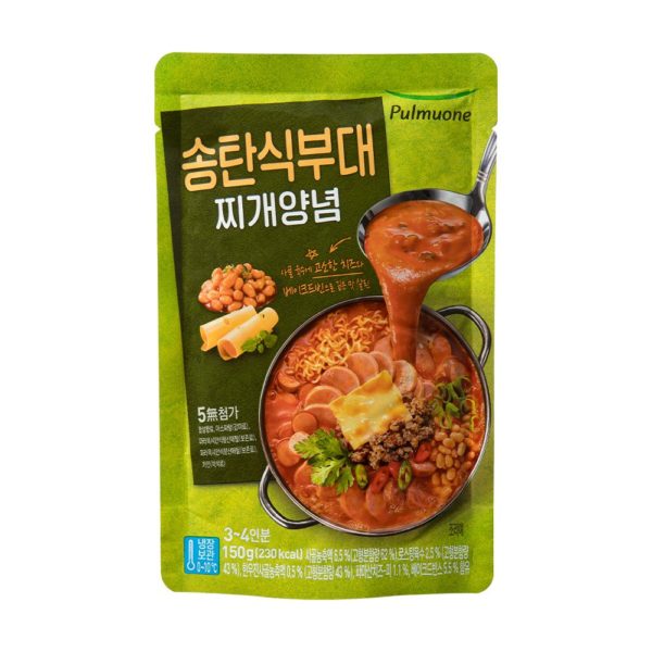 韓國食品-[풀무원] 송탄식부대찌개양념 150g