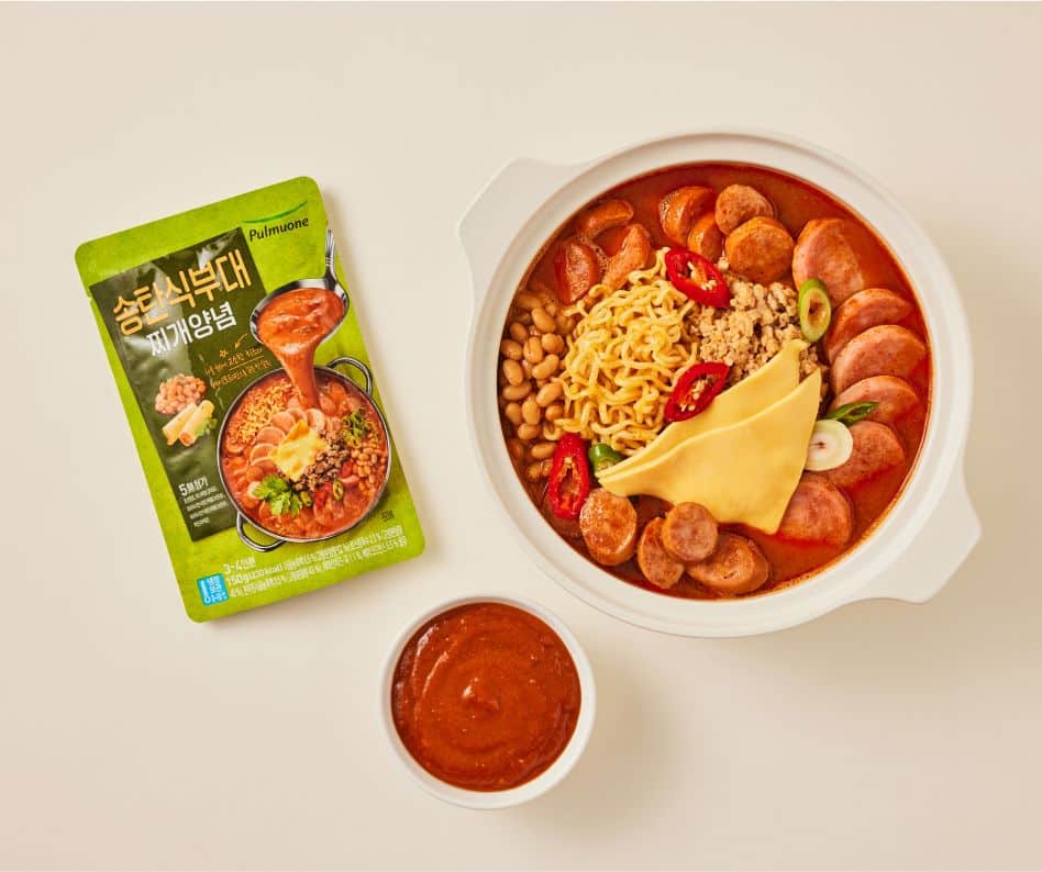 韓國食品-[풀무원] 송탄식부대찌개양념 150g