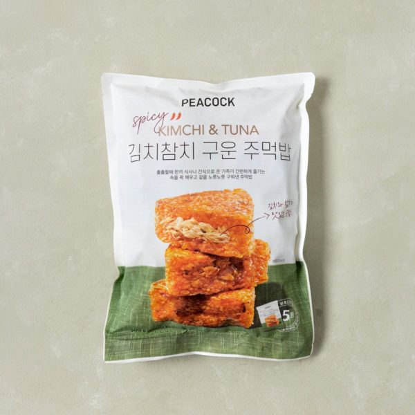 韓國食品-Peacock 泡菜吞拿魚飯糰 100g x 5ea