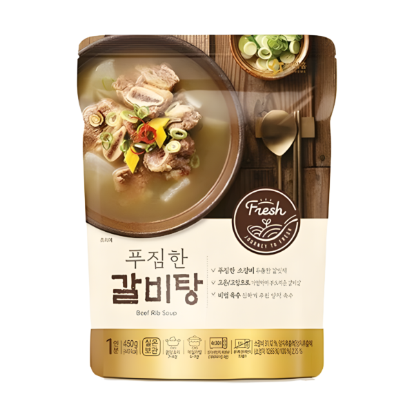 韓國食品-✨특가상품!!✨ [아워홈] 푸짐한 갈비탕 450g