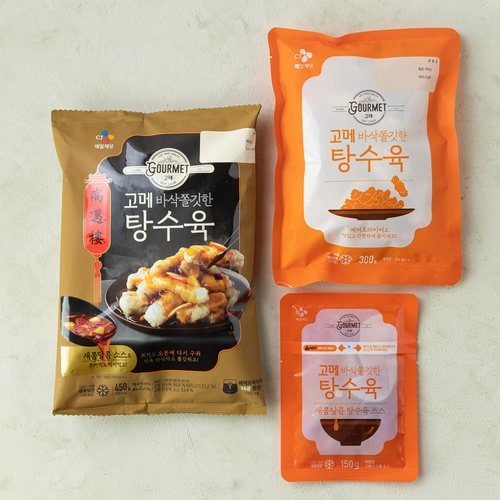 韓國食品-✨특가상품!!✨ [CJ] 고메 바삭쫄깃한 탕수육 450g