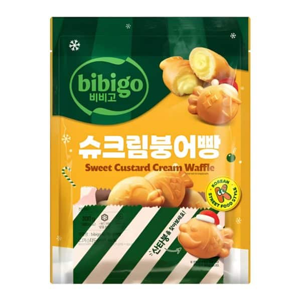 韓國食品-[CJ] 비비고 슈크림 붕어빵 300g