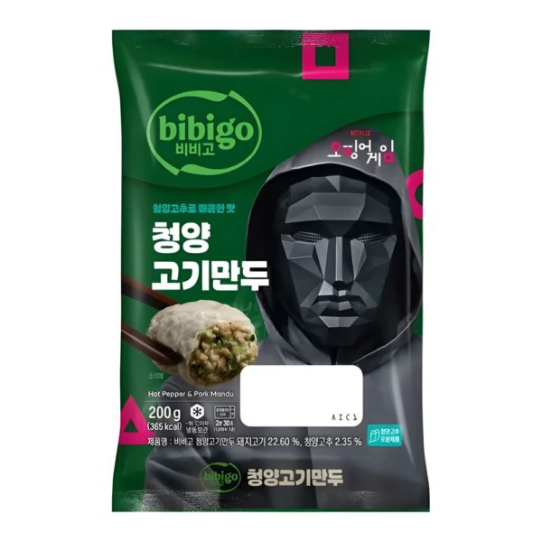 韓國食品-[CJ] 비비고 X 오징어게임2 한정판 콜라보!! 오징어 튀김 200g