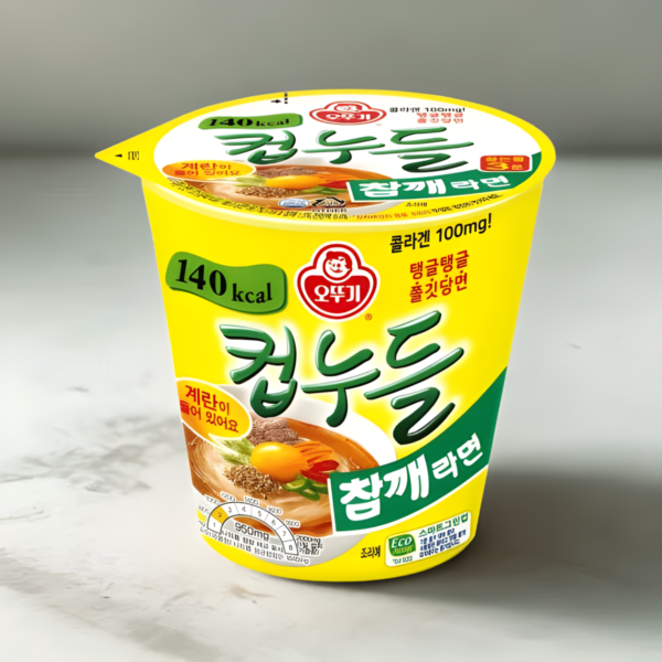 韓國食品-[오뚜기] 컵누들 (참깨라면맛) 37.5g