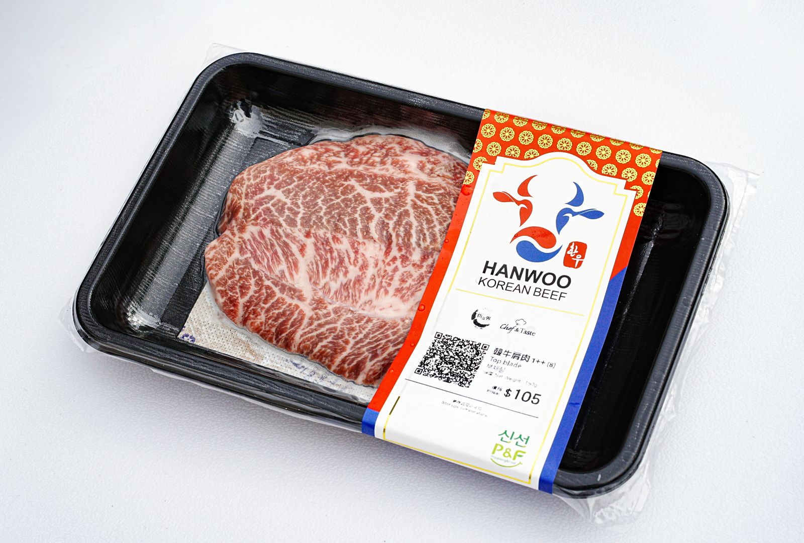 韓國食品-[Hanwoo 1++] Korean Beef Top Blade 150g