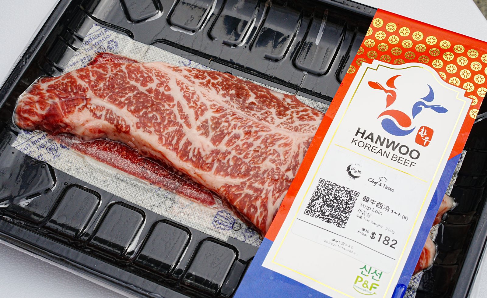 韓國食品-[Hanwoo 1++] Korean Beef Strip loin 200g