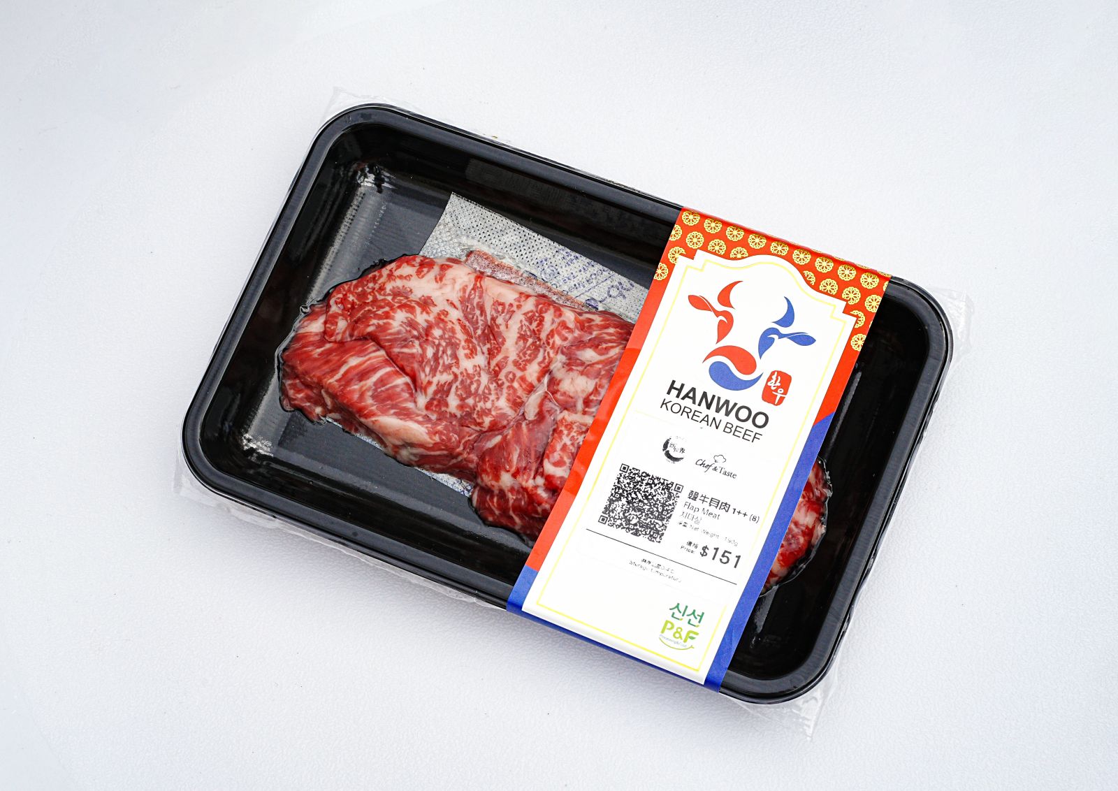 韓國食品-[韓牛 1++] 貝肉 150g